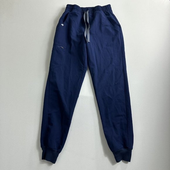 FIGS Scrubs Jogger Pants Size XS Blue Uniform Women’s‎ Workwear Medical - Picture 1 of 9